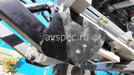 Отвал коммунальный усиленный на минитрактор