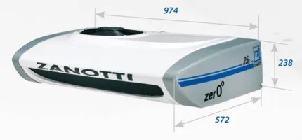 Zanotti DFZ рефрижератор